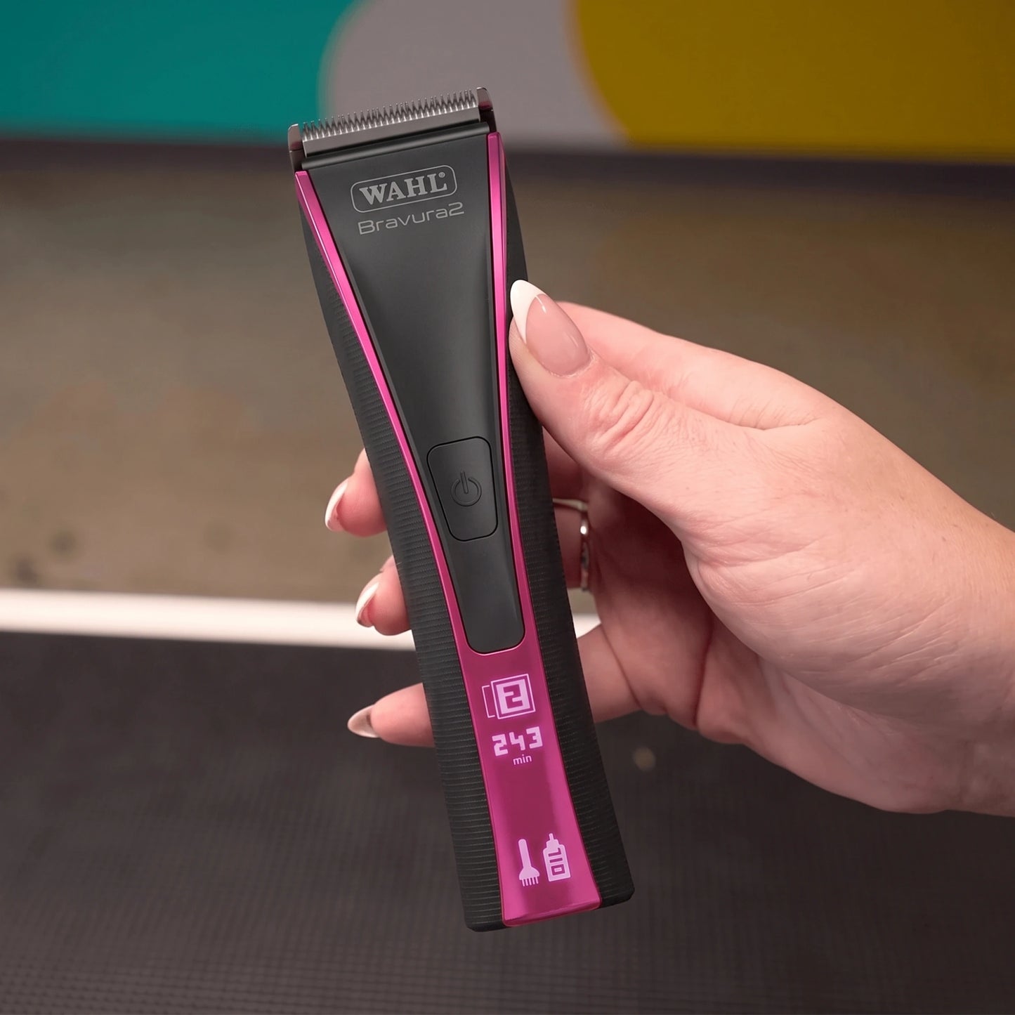 Bravura2 Cordless Clipper Brilliant Rose by Wahl