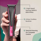 Bravura2 Cordless Clipper Brilliant Rose by Wahl