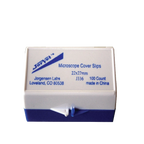Microscope Slides / Microscope Covers,"White plastic cover slip storage case"