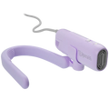 Mini Portable Neck Dryer by TZGroom,"Lavender U-shaped neck dryer with attached cord"