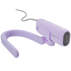 Mini Portable Neck Dryer by TZGroom,"Lavender U-shaped neck dryer with attached cord"
