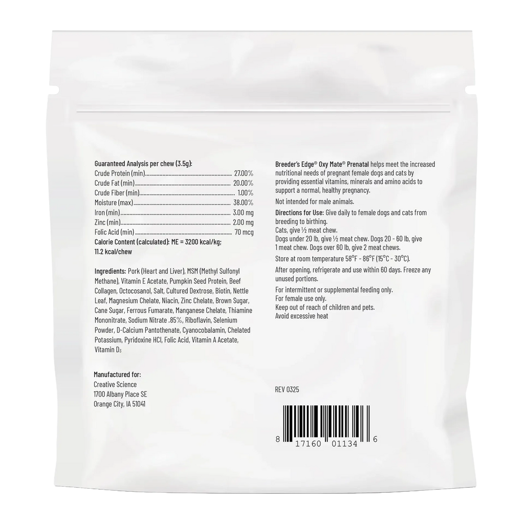 Breeder's Edge® Oxy Mate® Prenatal