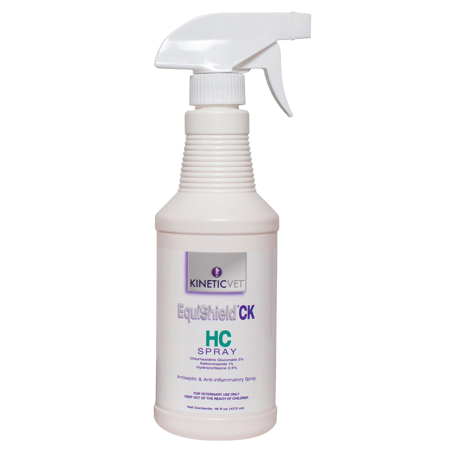 EquiShield® CK HC Salve and Spray,"White spray bottle with trigger nozzle"