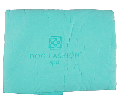 Absorption Towel,"Folded aqua towel"