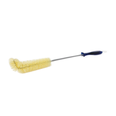 AV Cleaning Brush,"Yellow cylindrical bristle brush with blue handle"