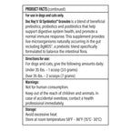 Doc Roy's® GI Synbiotics™,"Back label view of supplement bottle"