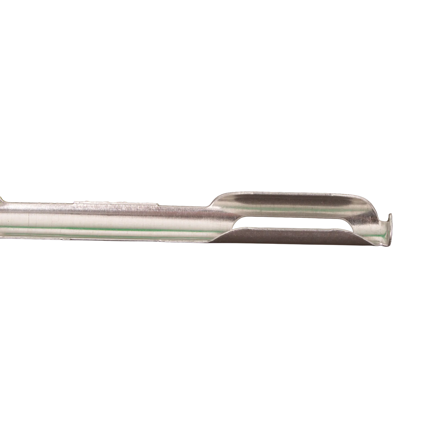 Canes,"Clear cane shaft with side handgrip detail"