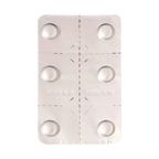 CapAction®,"Clear blister pack with six round pop-out sections"
