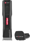 Black Saphir Basic with One Battery by Heiniger and FREE Blade,"Black clipper with detached battery pack"