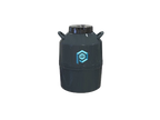 CCF35V Cryogenic Canister Freezer,"Black cylindrical canister freezer with side handles and lid"