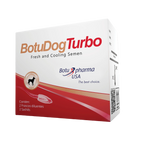 BotuDog Turbo,"Angled product box with dog icon and red lower panel"
