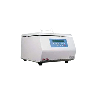 Bio Lion Centrifuge 5000 RPM,"Benchtop centrifuge with angled lid and front control panel"