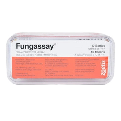 Fungassay® Ringworm Test Kit,"Clear plastic case with labeled insert"