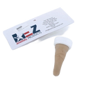 Udderly EZ Horse Milker,"Tapered beige insert with white cap beside product box"