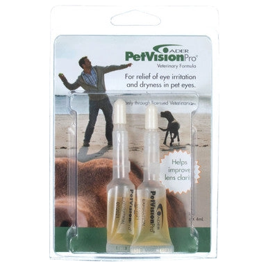 PetVisionPro®,"Two small eye drop vials in blister pack"