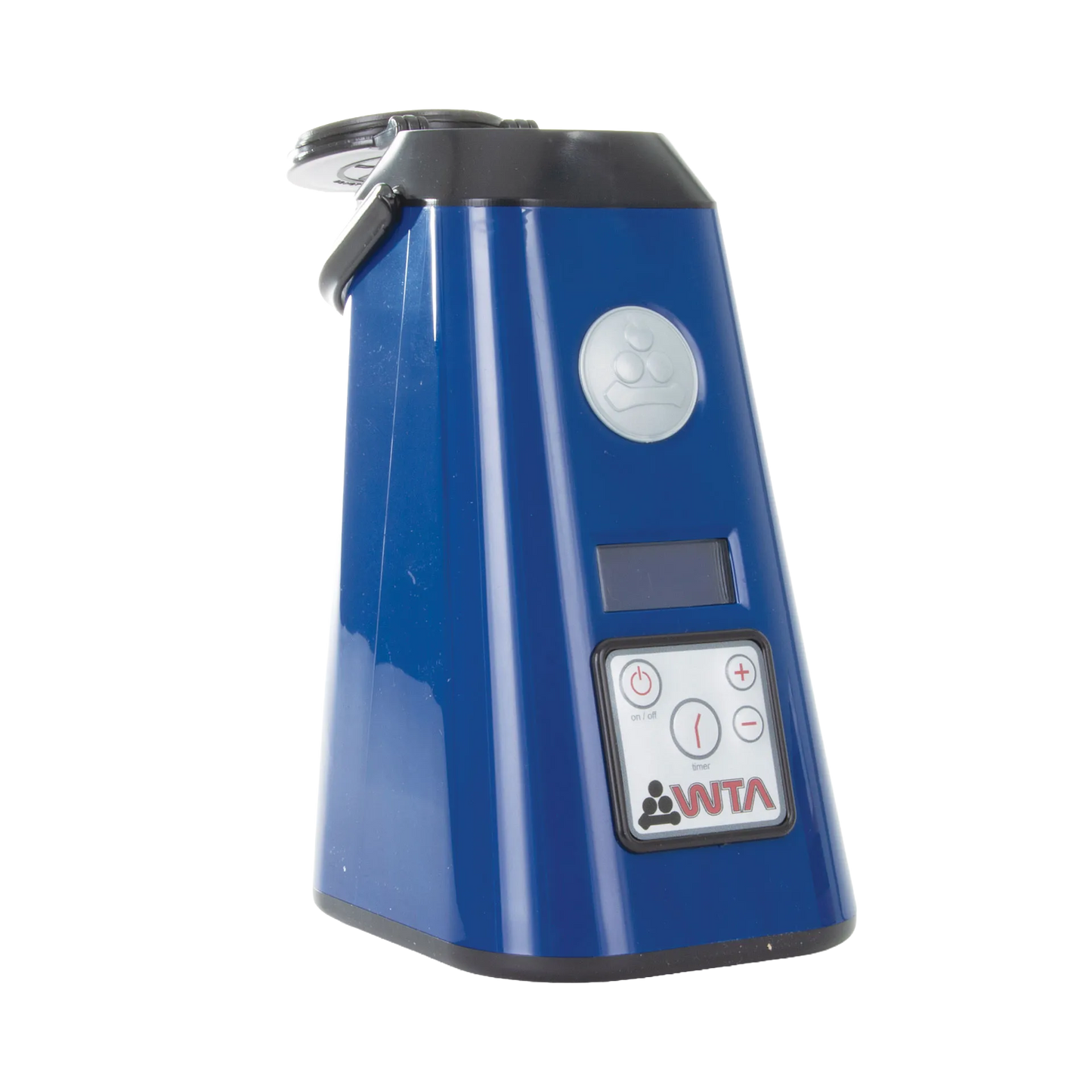 WTA Semen and Embryo Thaw Unit,"Blue thaw unit with control panel and open top lid"