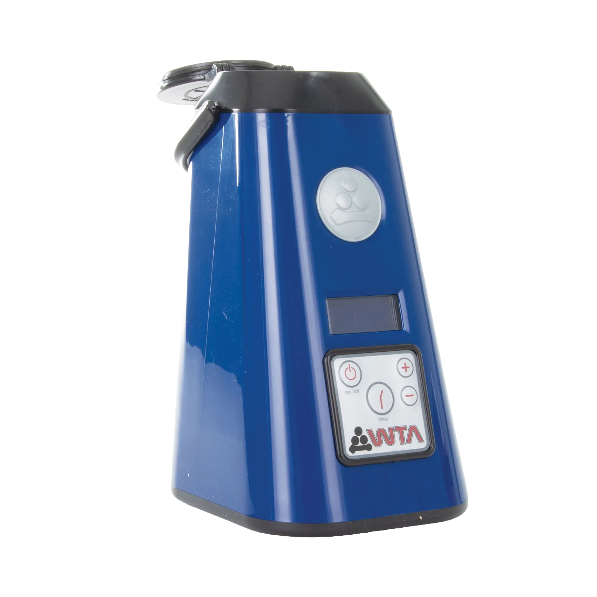 WTA Semen and Embryo Thaw Unit,"Blue thaw unit with control panel and open top lid"