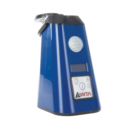 WTA Semen and Embryo Thaw Unit,"Blue thaw unit with control panel and open top lid"