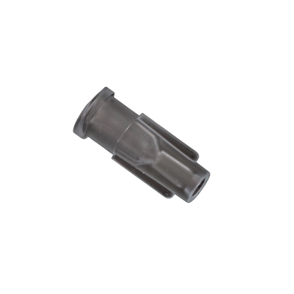 Straw Adapter,"Clear plastic adapter with tapered end and flared rim"
