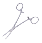 "Aaronco 5.5"" Lockable Hemostat","Metal locking hemostat with ring handles"