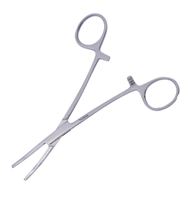 "Aaronco 5.5"" Lockable Hemostat","Metal locking hemostat with ring handles"