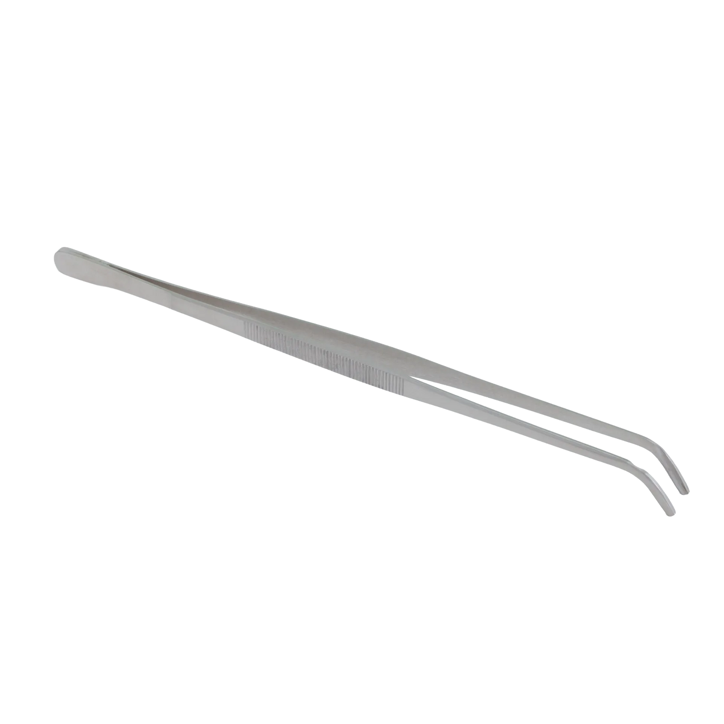 Straw Tweezer, Metal 12","Metal tweezer with angled tip"