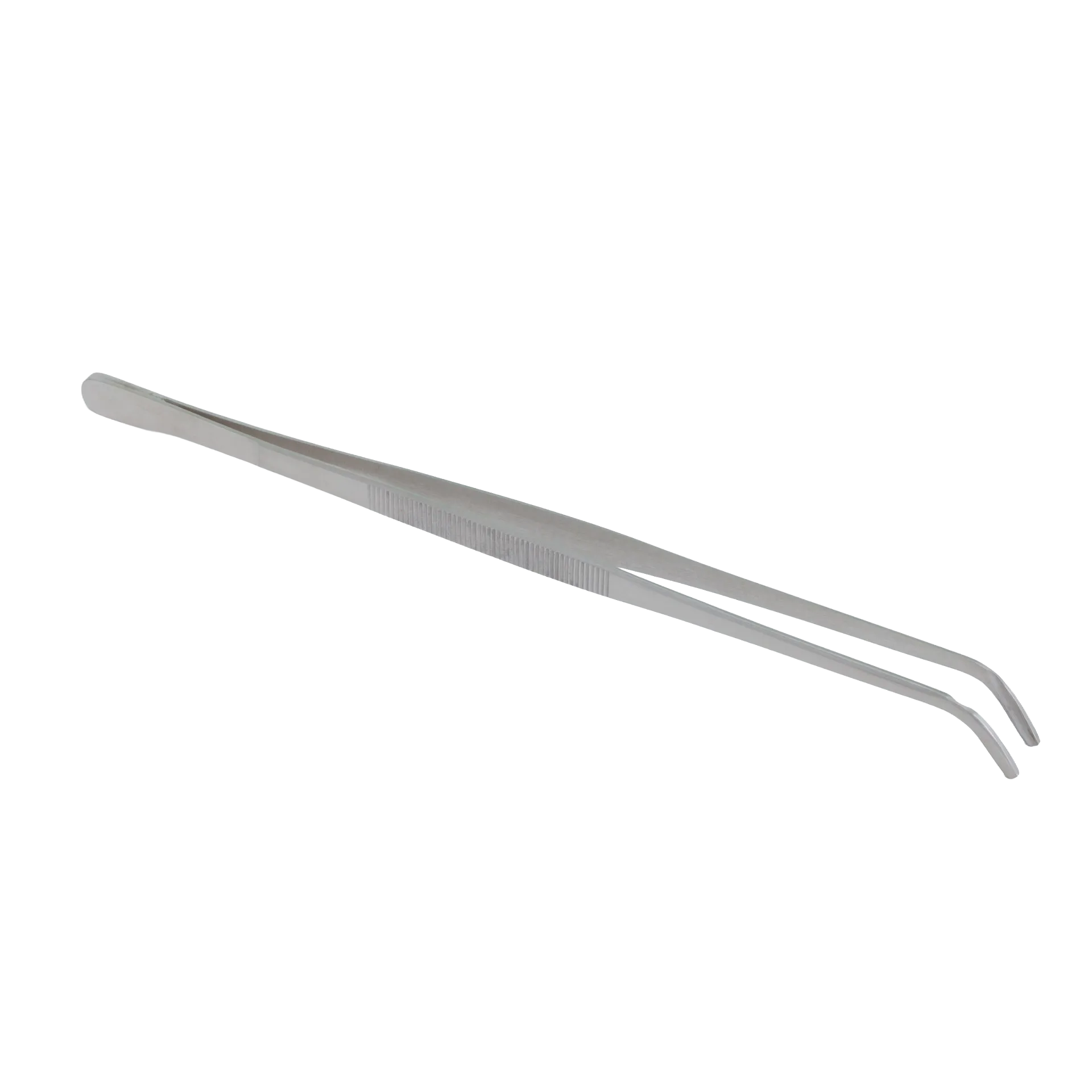Straw Tweezer, Metal 12","Metal tweezer with angled tip"