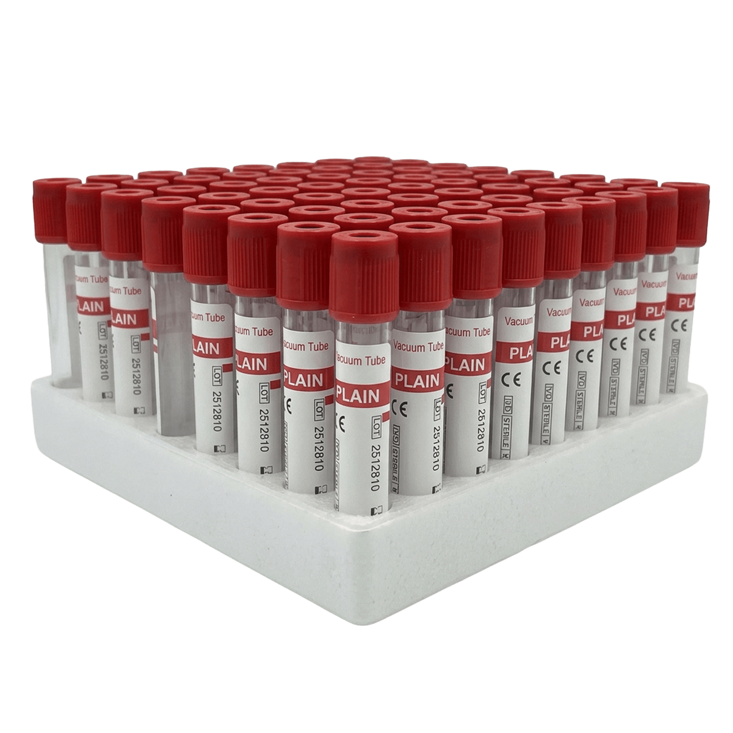 Vacutainer w/No Additive Red Top