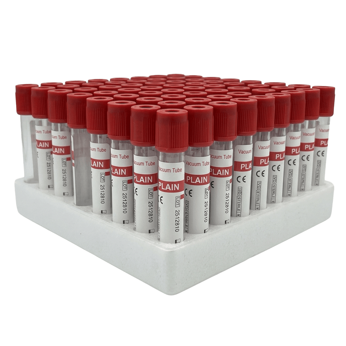 Vacutainer w/No Additive Red Top