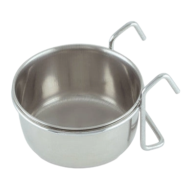 Coop Cups with Wire Hanger,"Metal cup with wire hanger hooks"