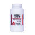 Cough Tablets™ for Dogs and Cats,"White plastic bottle with front label"