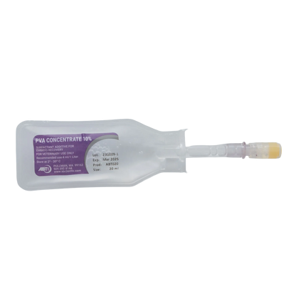 ABT PVA Concentrate,"Clear plastic vial in sealed tray with yellow cap"