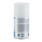 Nilodor Nilotron™ Designer Aerosols,"White aerosol can with cap, back label view"