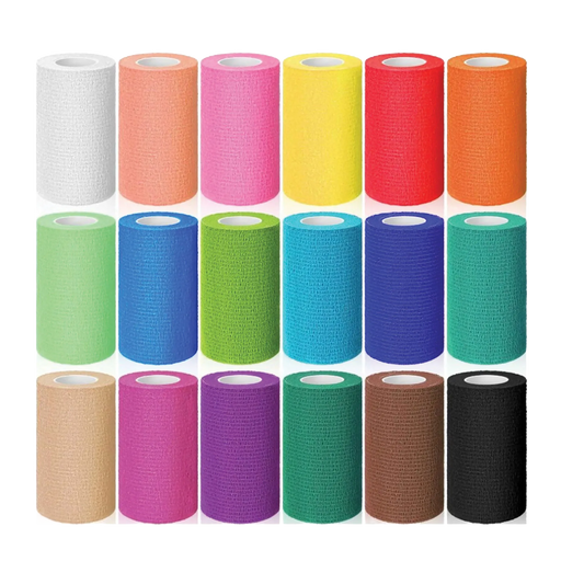Oasis Cohesive Tape,"Assorted rolls of cohesive tape in multiple colors"
