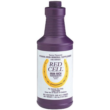 Red Cell®,"Purple supplement bottle with ribbed neck and screw cap"