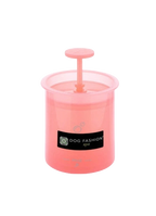 Facial Foamer,"Pink cylindrical foaming cup with plunger lid"