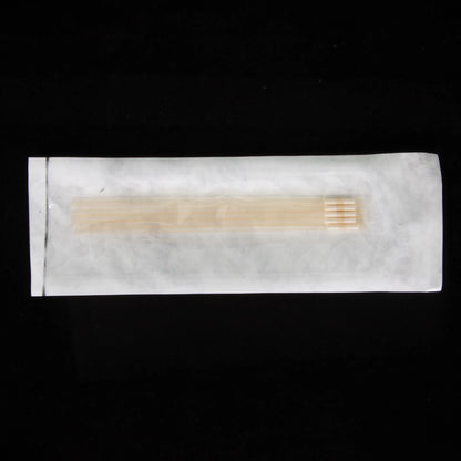 Straw, Radiated,"Wrapped bundle of clear plastic straws in sealed pouch"