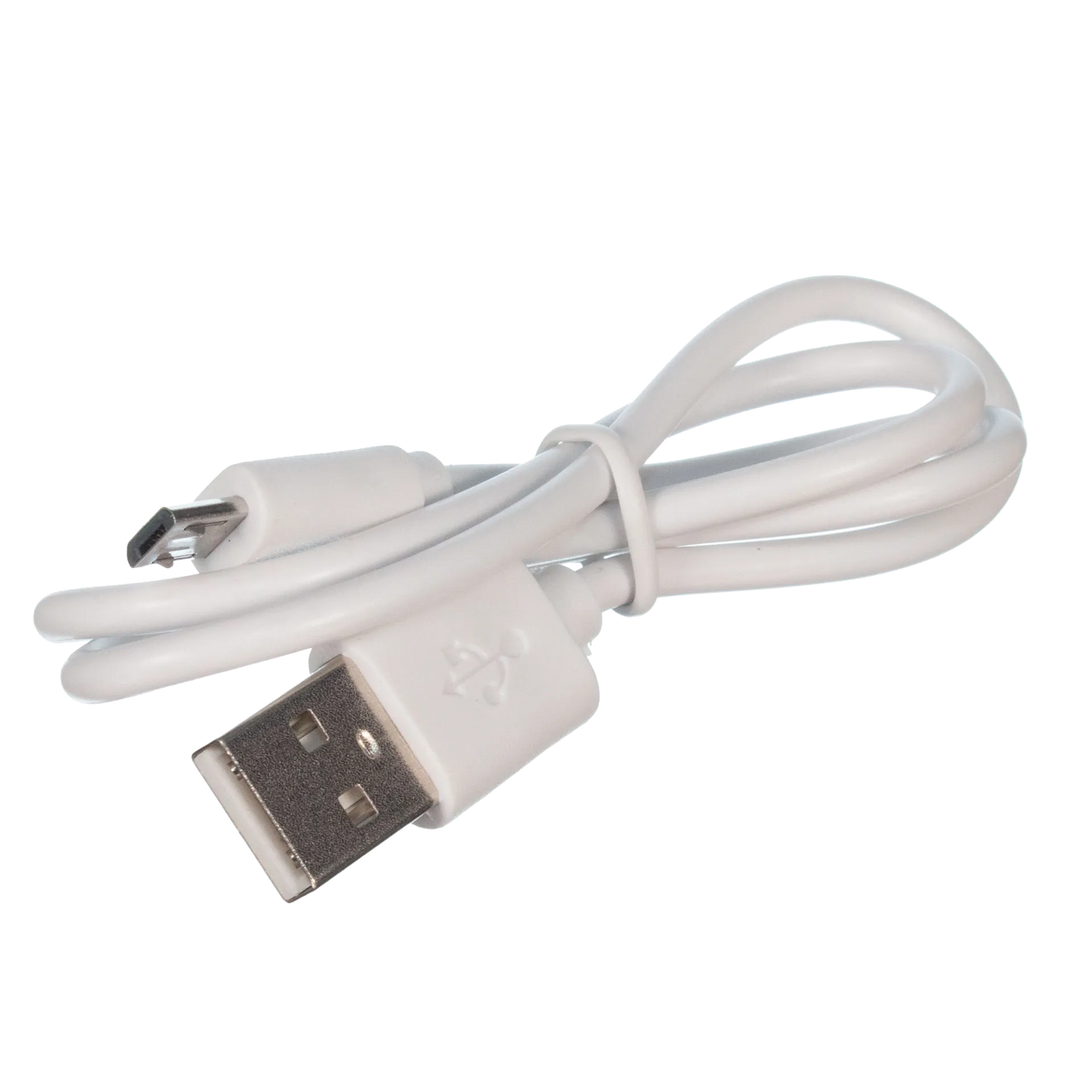 Pocket Hero™ ISO Microchip Scanner,"White USB charging cable with USB-A and micro-USB connectors"