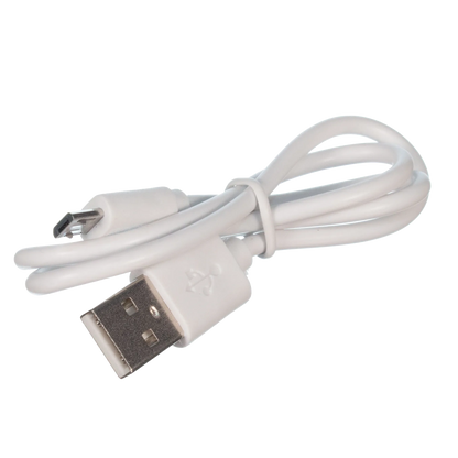 Pocket Hero™ ISO Microchip Scanner,"White USB charging cable with USB-A and micro-USB connectors"