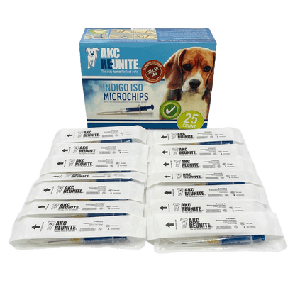 AKC Reunite Indigo ISO Microchips