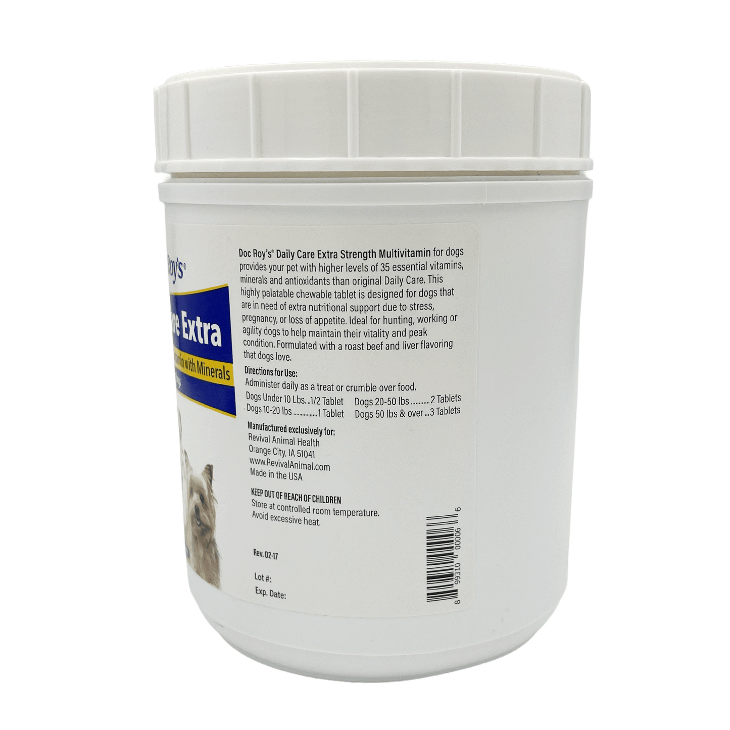 Doc Roy's® Daily Care Extra Canine