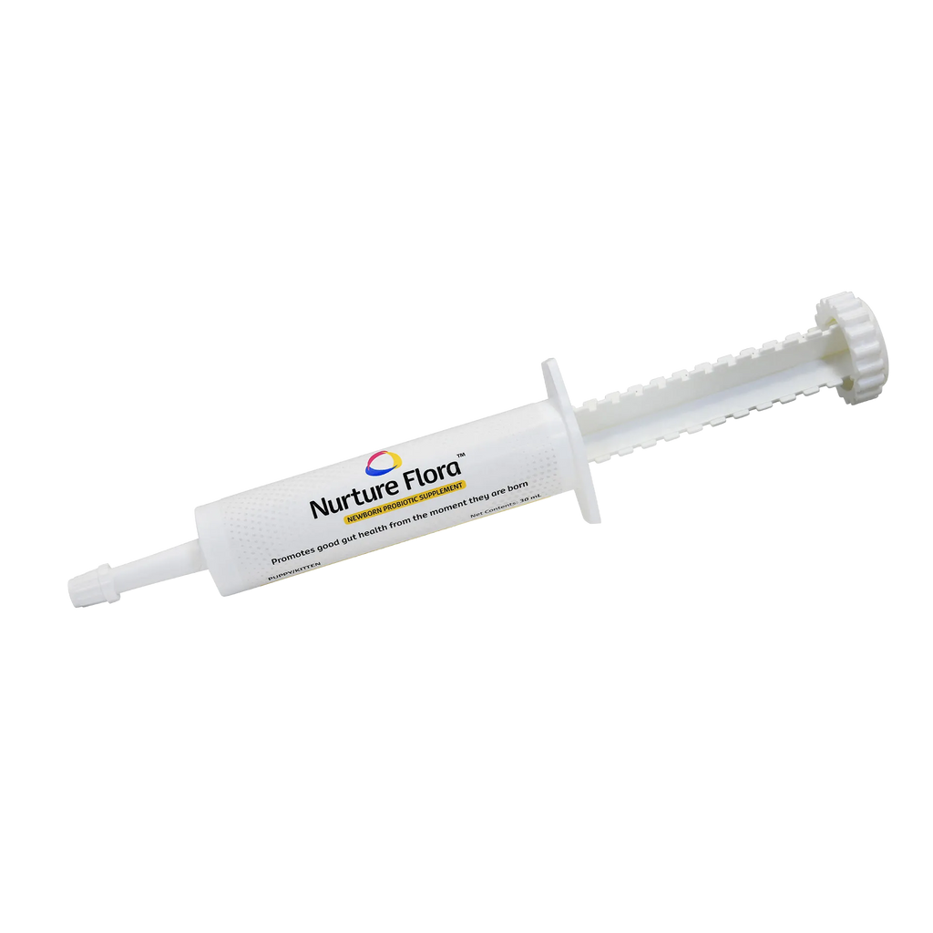 Nurture Them for Puppies and Kittens Bundle,"White oral dosing syringe with plunger"