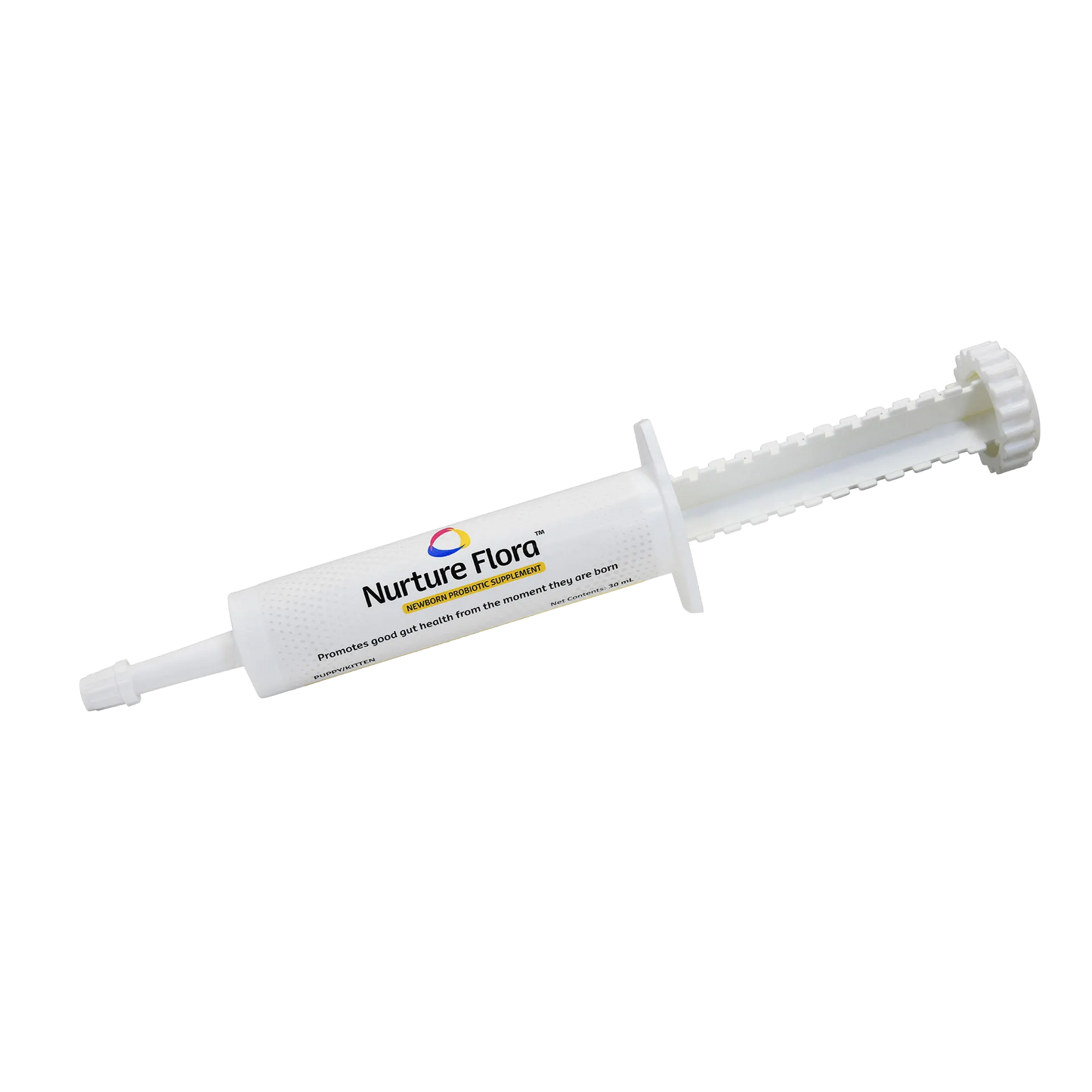 Nurture Them for Puppies and Kittens Bundle,"White oral dosing syringe with plunger"