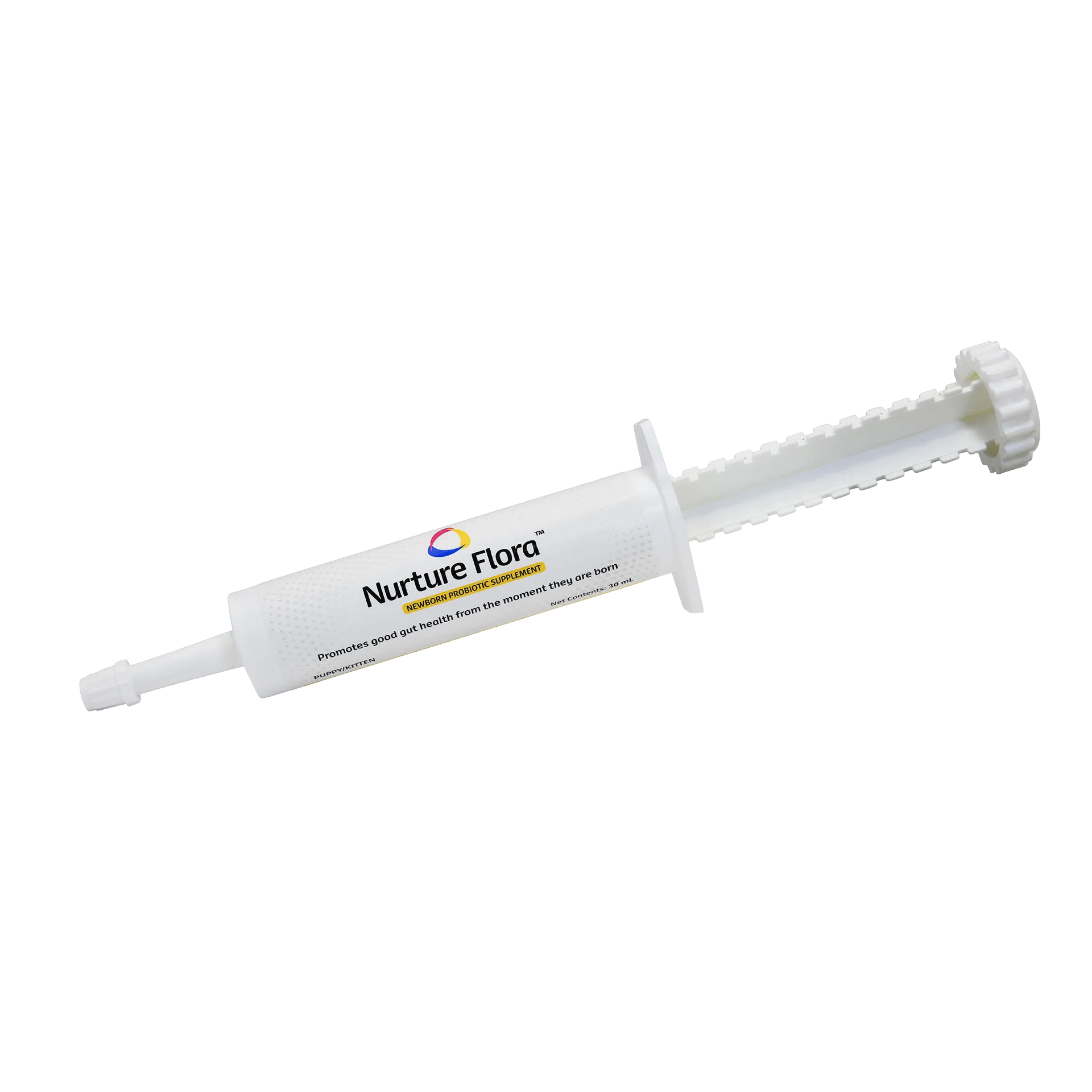 Nurture Them for Puppies and Kittens Bundle,"White oral dosing syringe with plunger"