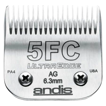 Andis® UltraEdge® Blades,"Metal clipper blade with fine teeth and two screws"
