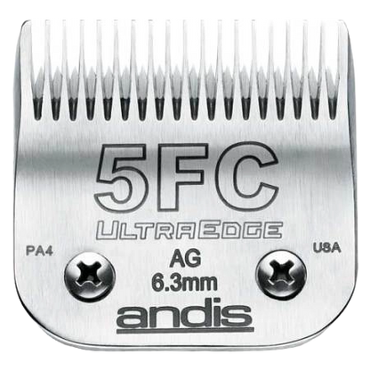 Andis® UltraEdge® Blades,"Metal clipper blade with fine teeth and two screws"