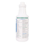 Rescue®  Disinfectant Cleaner,"White plastic bottle with ribbed neck and side label"