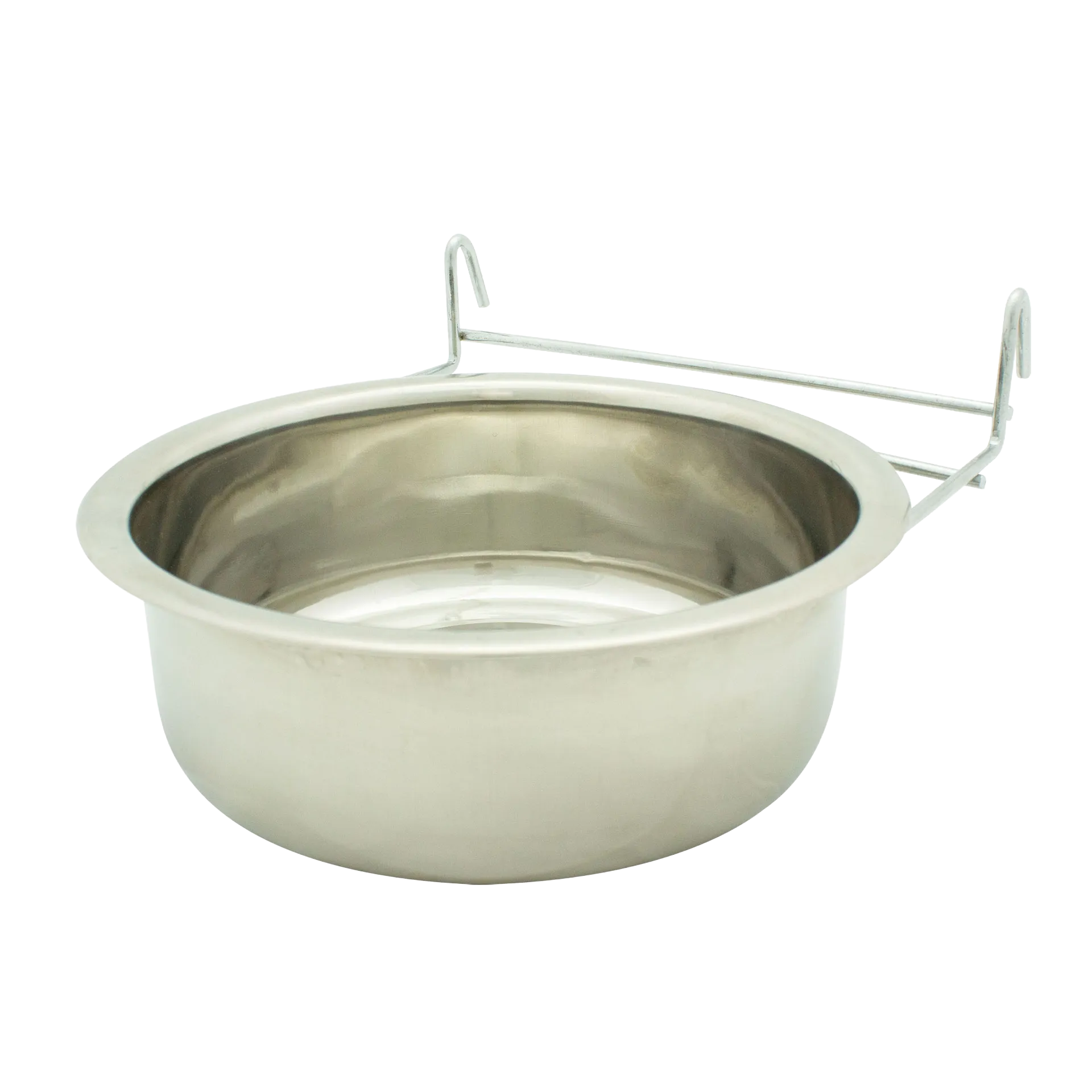Coop Cups with Wire Hanger,"Metal cup with attached wire hanger"
