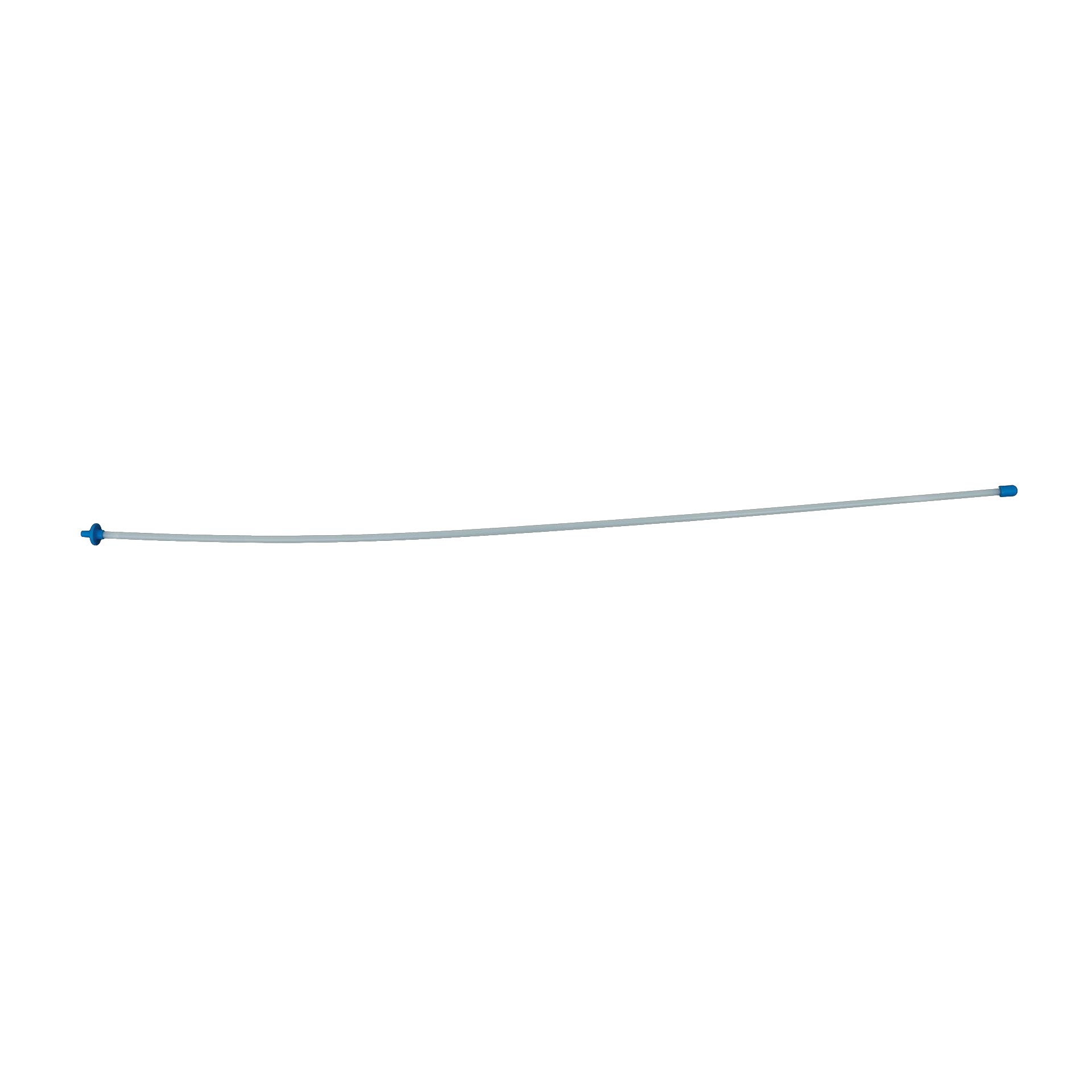 IUI Universal Pipette,"Long clear catheter tube with blue end caps"