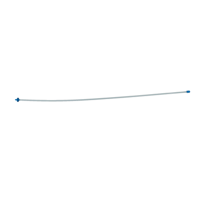 IUI Universal Pipette,"Long clear catheter tube with blue end caps"